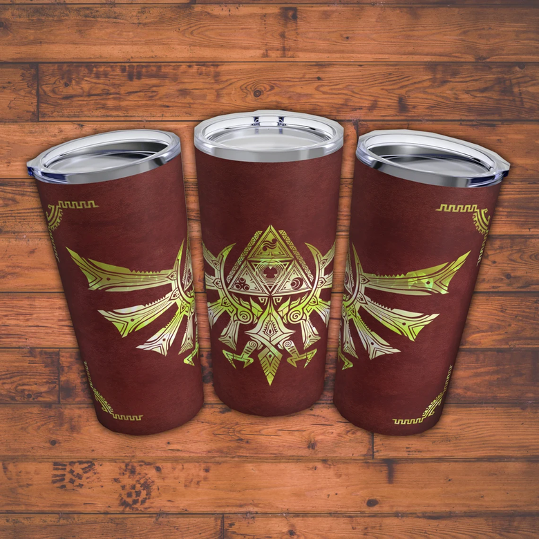 Legend of Zelda Triforce Eagle Tumbler 20oz