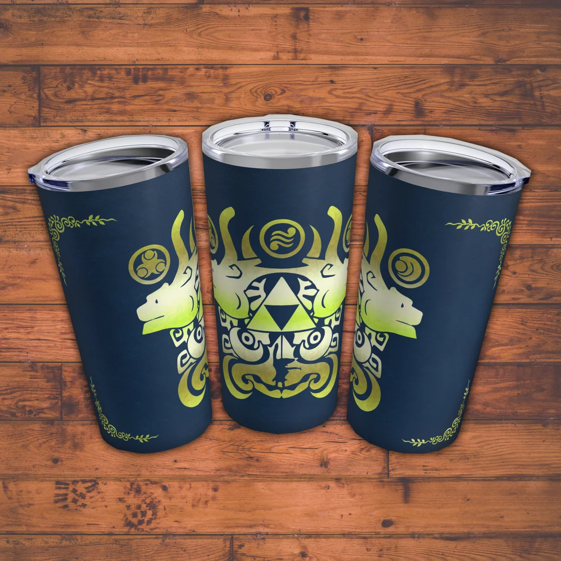 TLOZ Wind waker crest Tumbler 20oz