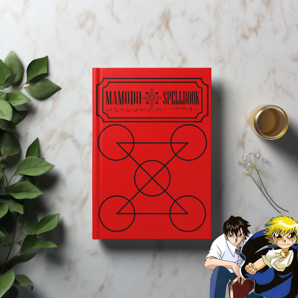 Mamodo Spellbook Hard cover Journal - Ruled Line