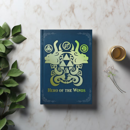 TLOZ Hero of the Winds Hard cover Journal - Ruled Line