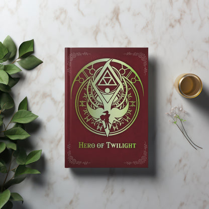 TLOZ Hero of Twilight Hard cover Journal - Ruled Line