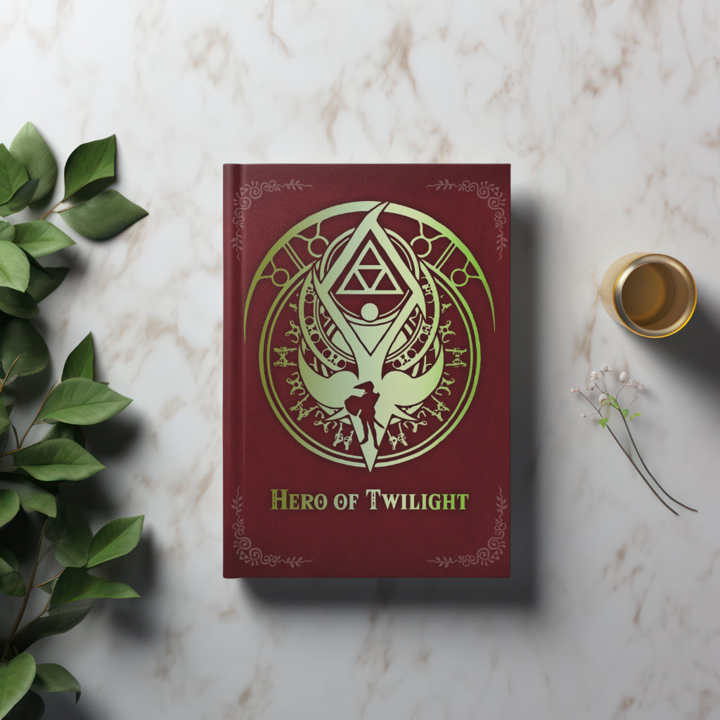 TLOZ Hero of Time Hard cover Journal - Ruled Line