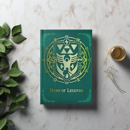 TLOZ Hero of Legends Hard cover Journal - Ruled Line