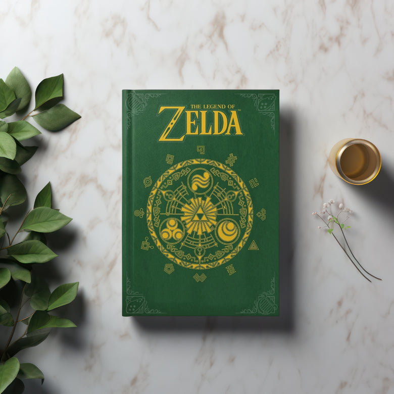 Triforce Crest The Legend of Zelda Hardcover Journal