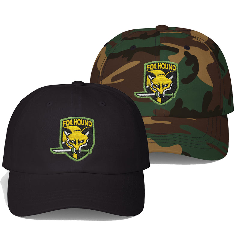 FOX HOUND - Metal Gear Embroidery Cap