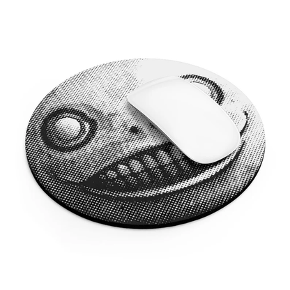 Emil - Yoko Taro face mask Gift Accessories Mousepad 8'' diameter