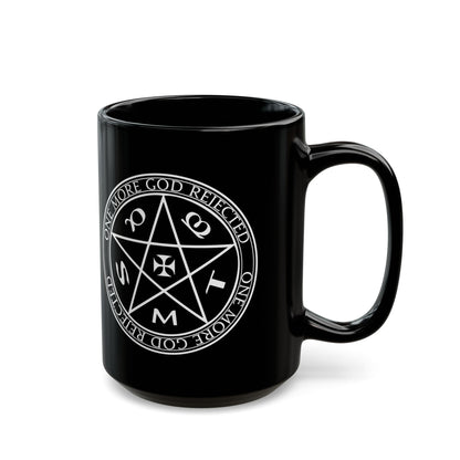 One More God Rejected - Shin Megami Tensei 11 & 15oz Black Mug