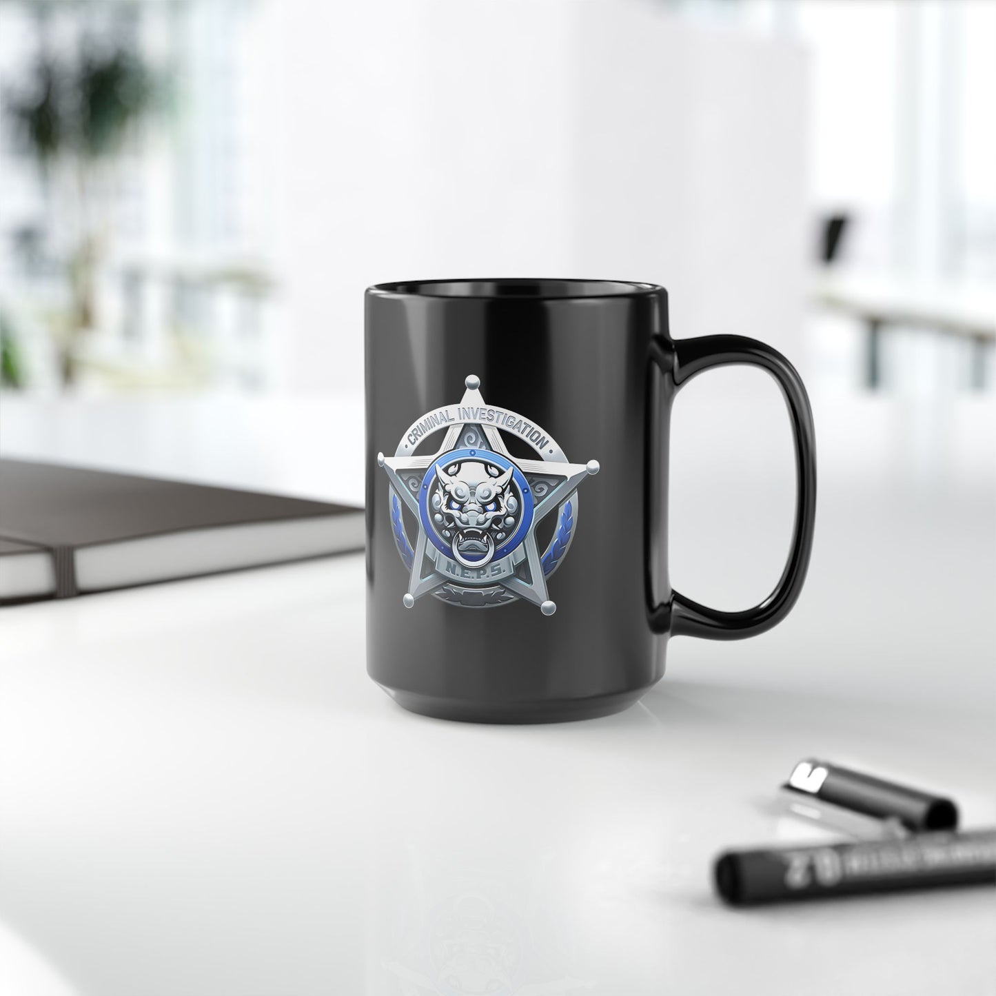 Criminal Investigation Special Response Team from ZZZ 11oz & 15oz Black Mug