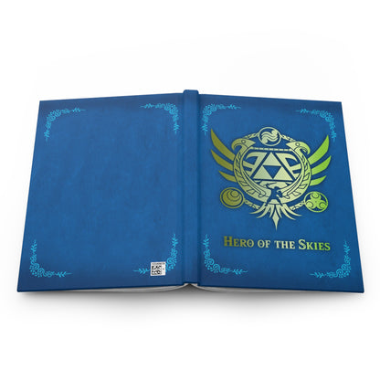 TLOZ Hero of the Skies Hard cover Journal - Ruled Line
