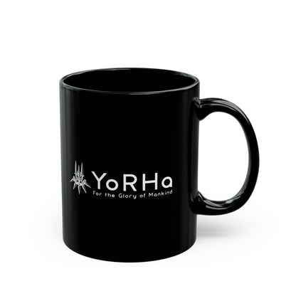 NieR Automata 9S YoRHa 11 & 15oz Black Mug