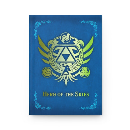 TLOZ Hero of the Skies Hard cover Journal - Ruled Line