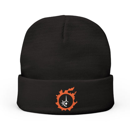 Red Mage FFXIV Embroidered Knit Beanie