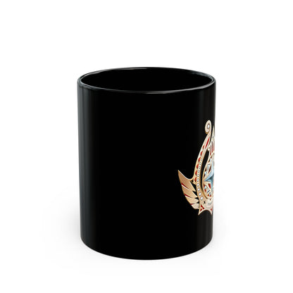 Stars of Lyra from ZZZ 11oz & 15oz Black Mug