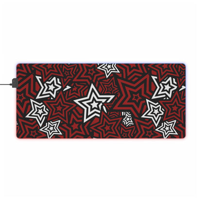 LED Gaming Mouse Pad - Persona 5 UI Design