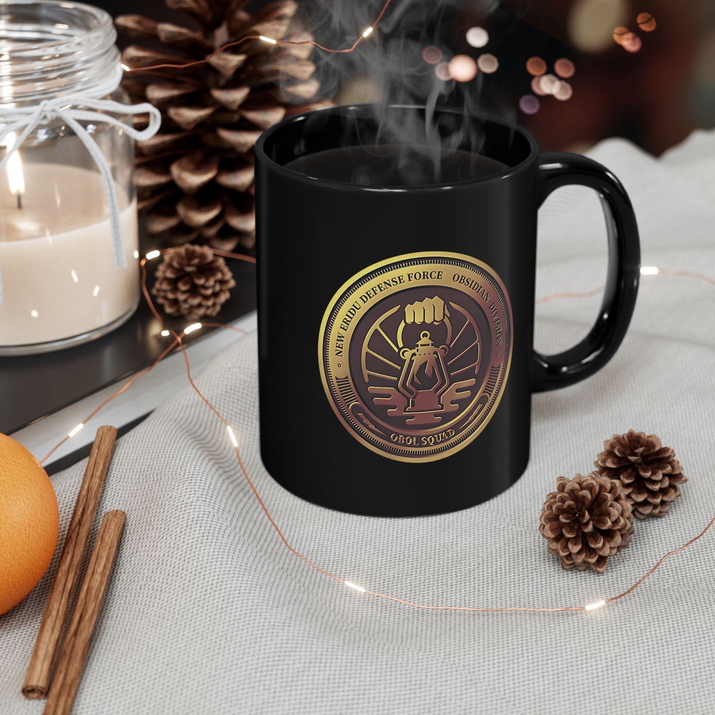 Obol Squad from ZZZ 11oz & 15oz Black Mug
