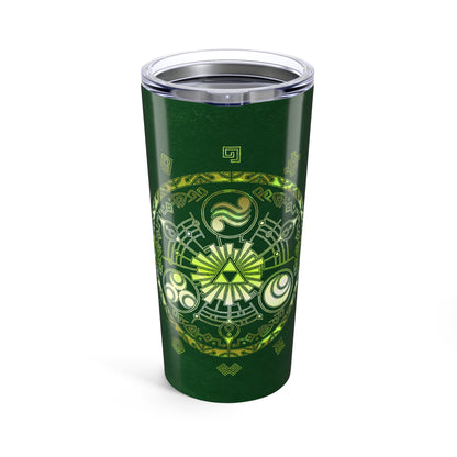 Legend of Zelda Triforce crest Tumbler 20oz