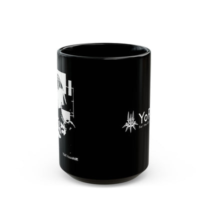 NieR Automata 2B YoRHa 11 & 15oz Black Mug
