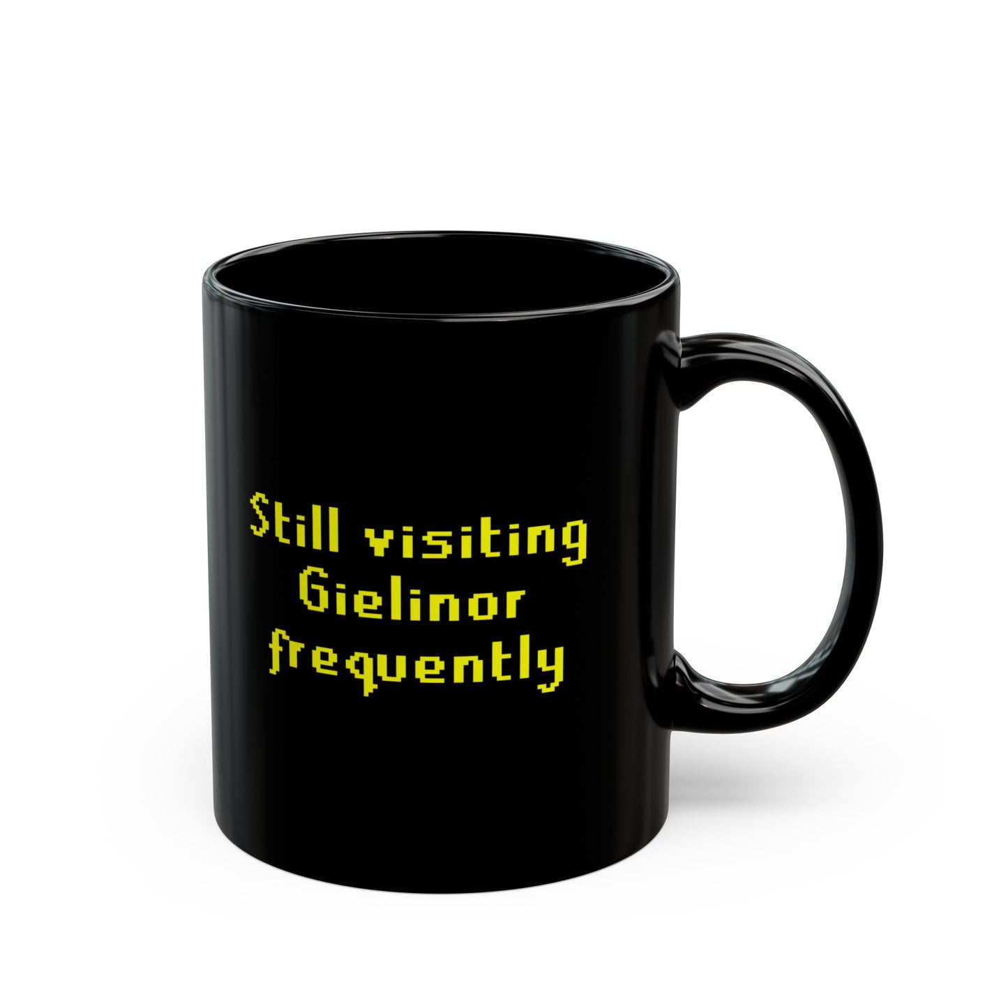 Still visiting Gielinor Frequently Runescape 11oz & 15oz  Black Mug