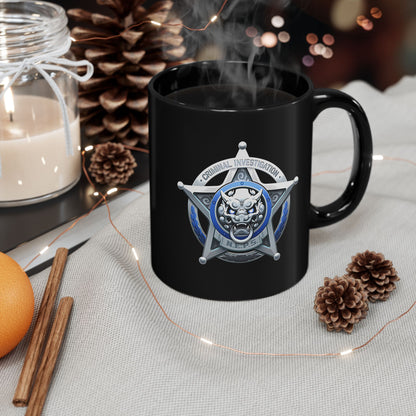 Criminal Investigation Special Response Team from ZZZ 11oz & 15oz Black Mug