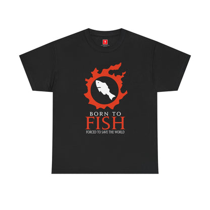 Born to Fish Forced to save the World - Funny  FF14 MMORPG meme