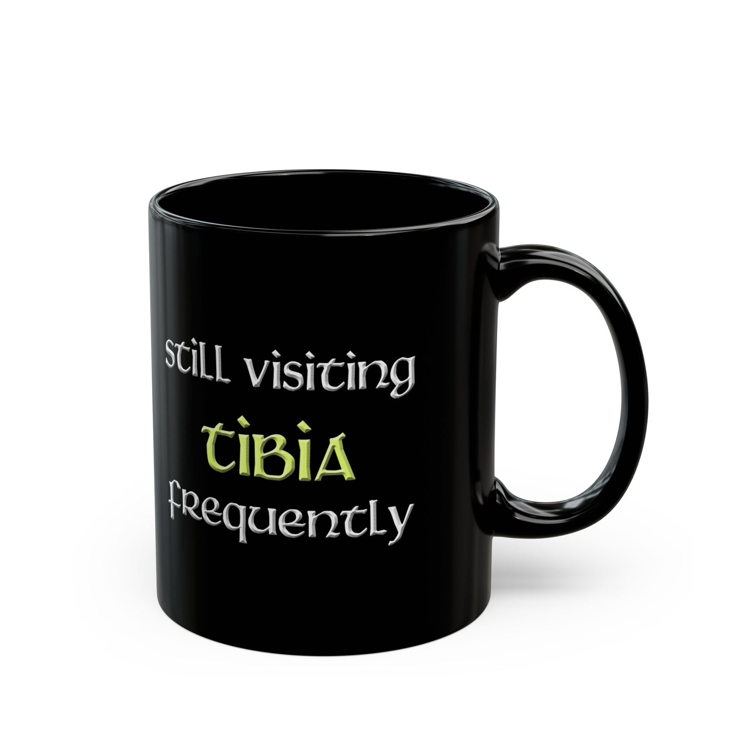 Still visiting Tibia 11 & 15oz Black Mug