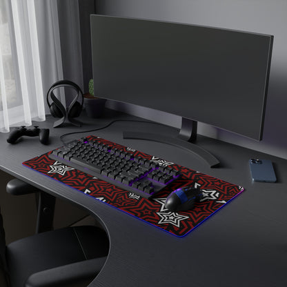 LED Gaming Mouse Pad - Persona 5 UI Design