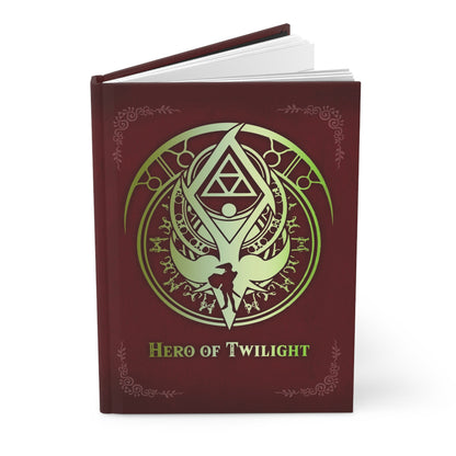 TLOZ Hero of Twilight Hard cover Journal - Ruled Line