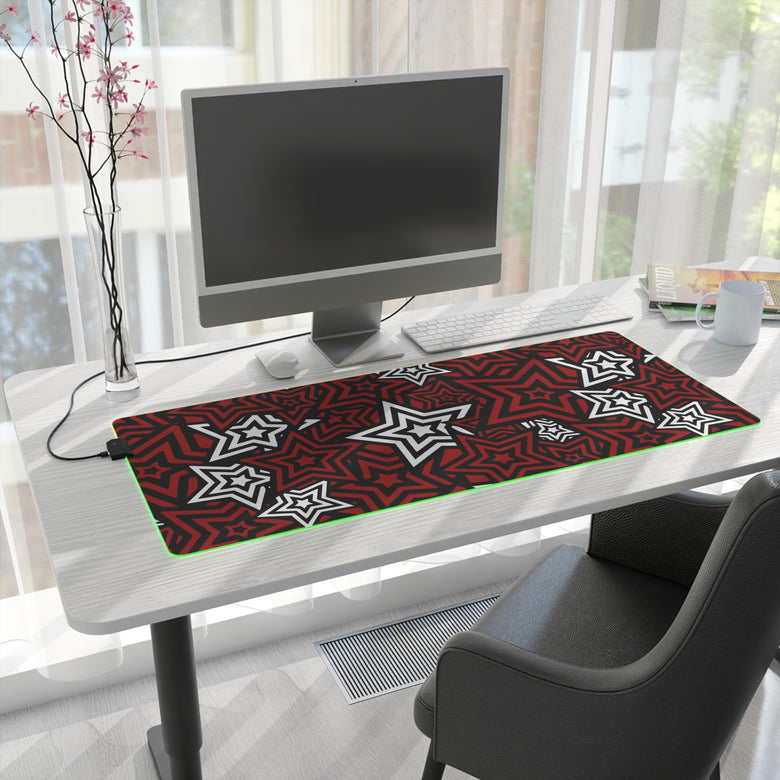 LED Gaming Mouse Pad - Persona 5 UI Design