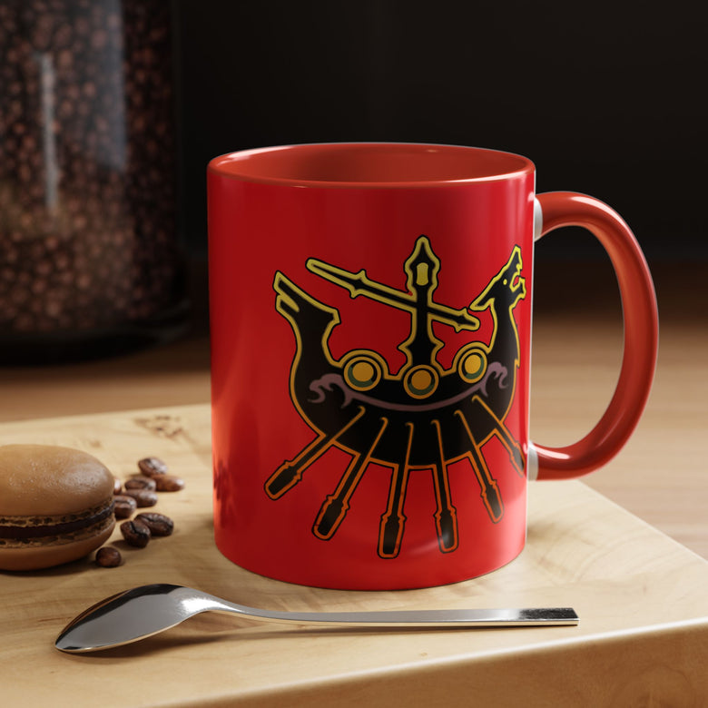 The Maelstrom from Limsa Lominsa FFXIV 11-ounce Red Mug