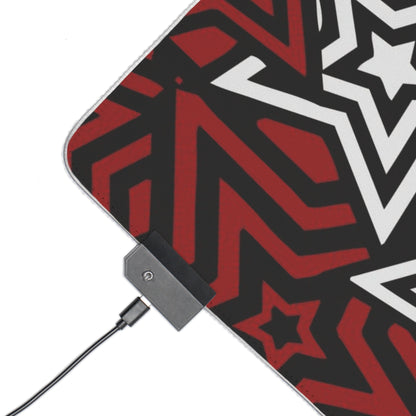 LED Gaming Mouse Pad - Persona 5 UI Design