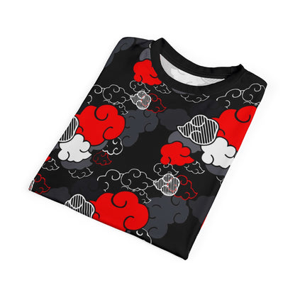 Akatsuki Naruto pattern T Shirt