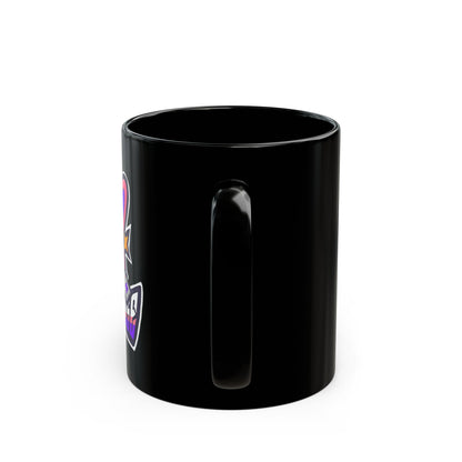 Cunning Hares from ZZZ 11oz & 15oz Black Mug