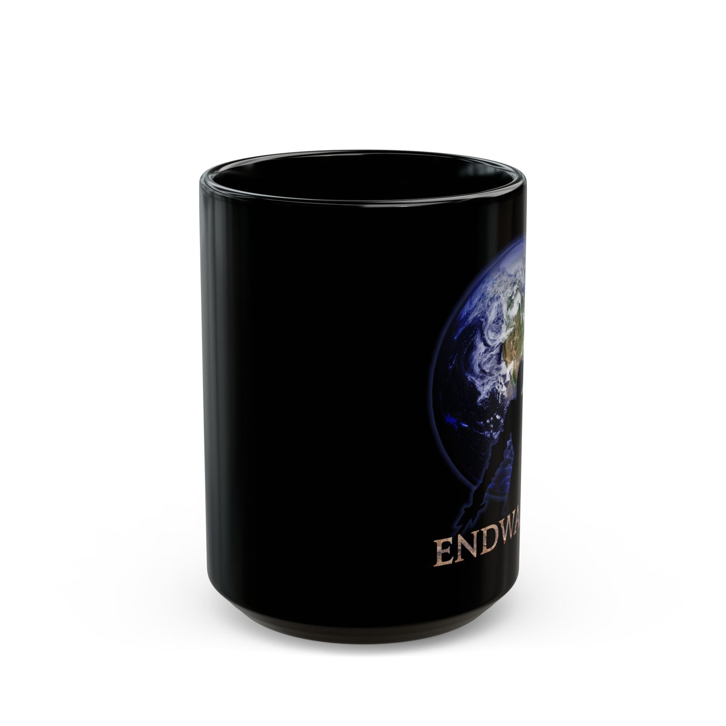 The Endwalker Warrior of light FFXIV 11 & 15oz Black Mug