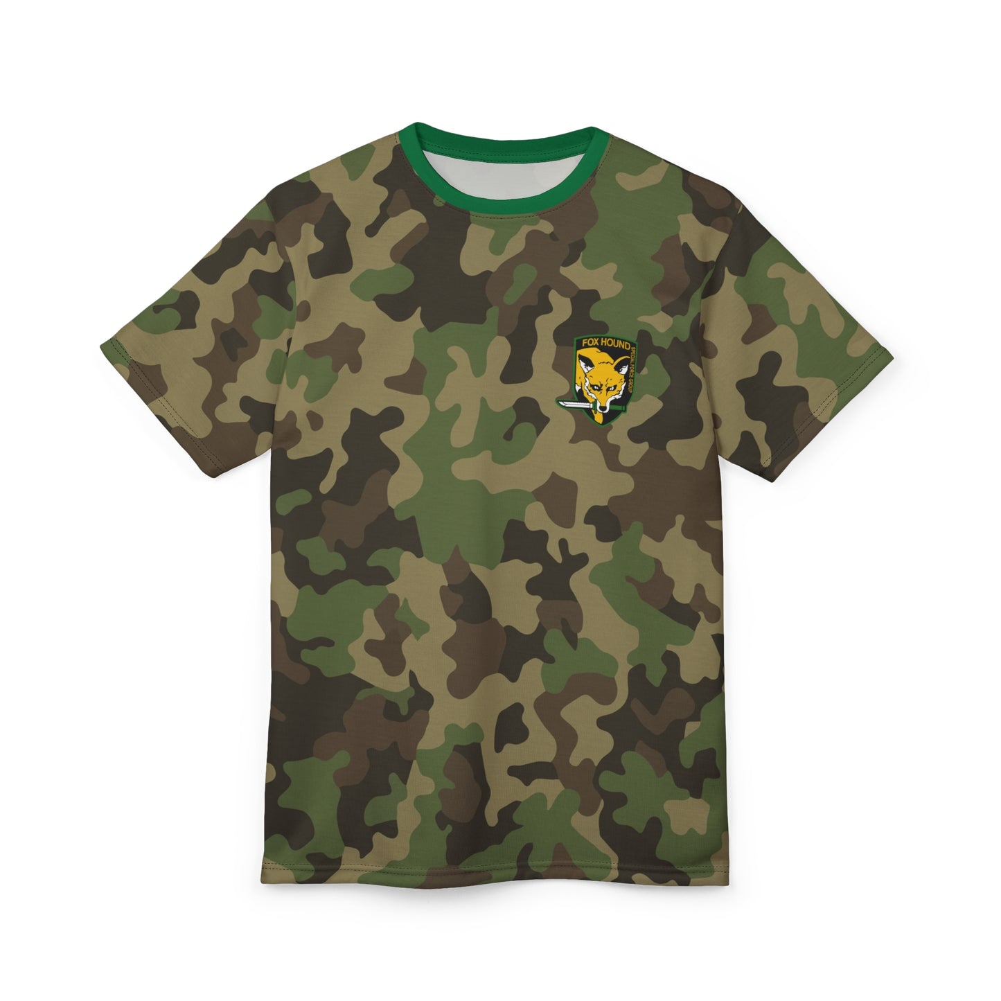 Fox Hound Military Pattern Metal Gear T shirt