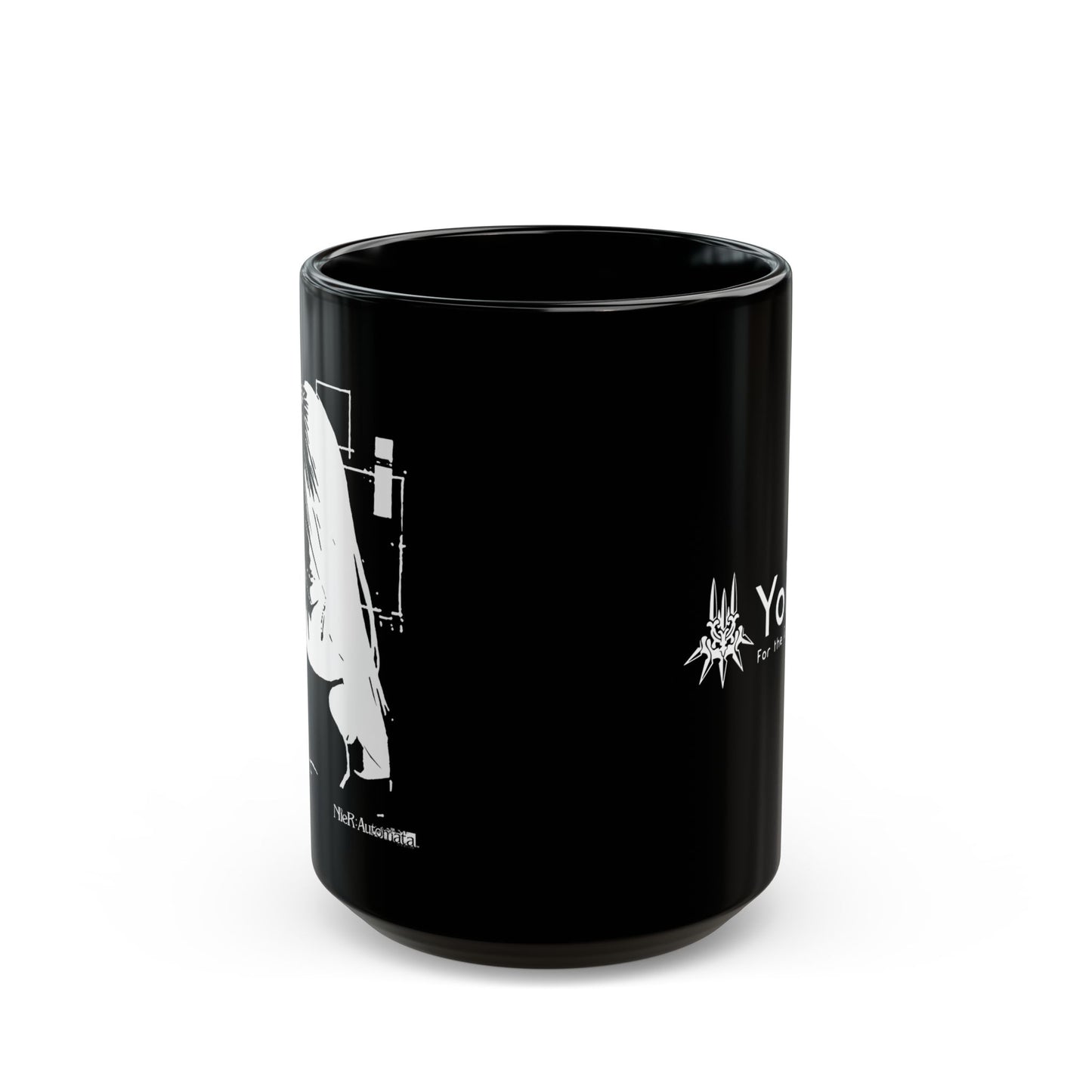NieR Automata A2 YoRHa 11-ounce Black Mug
