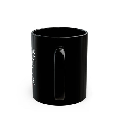 World's Okayest static leader - it could be worse - FFXIV 11 & 15oz Black Mug