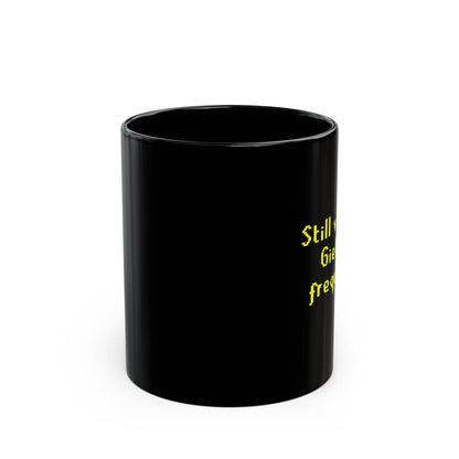 Still visiting Gielinor Frequently Runescape 11oz & 15oz  Black Mug
