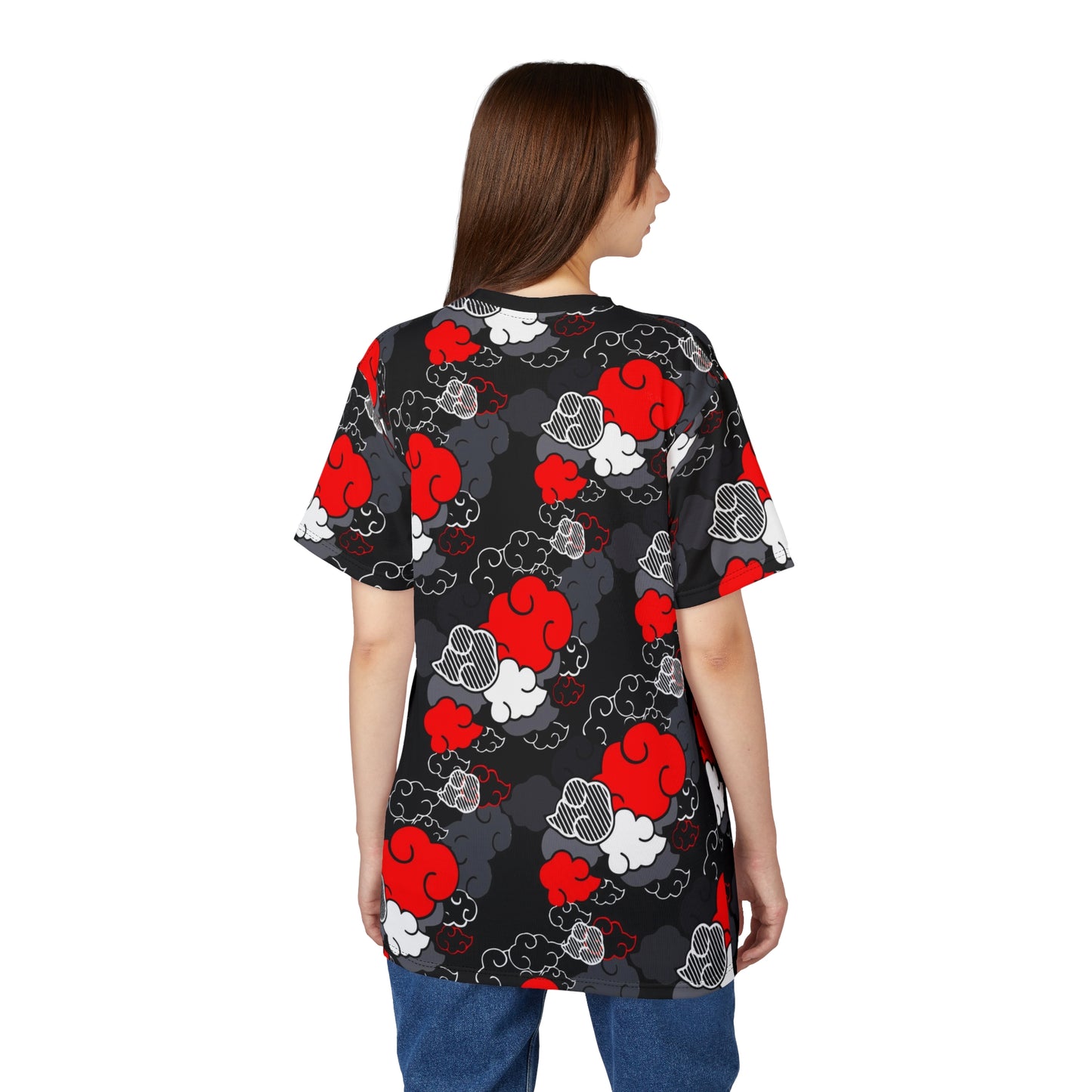 Akatsuki Naruto pattern T Shirt