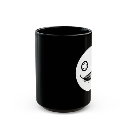 Emil / Yoko Taro face maks NieR Series 11 & 15oz Black Mug