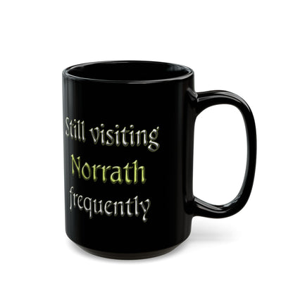 Still visiting Norrath Frequently Everquest 11 & 15oz Black Mug