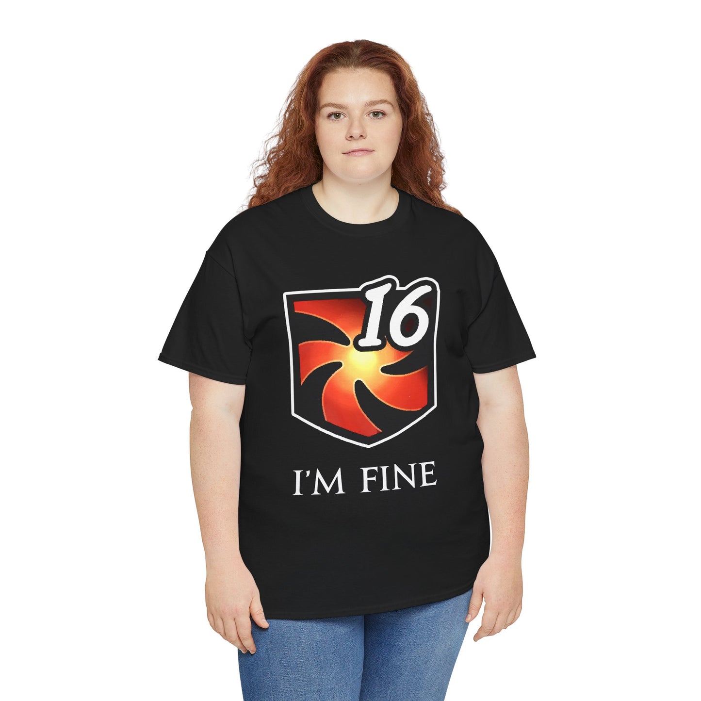 I'm fine - Vulnerability Stacks MMORPG FFXIV Online T Shirt