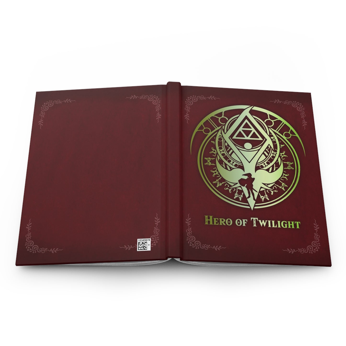 TLOZ Hero of Twilight Hard cover Journal - Ruled Line