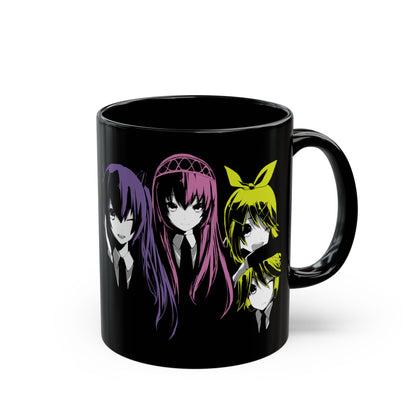 Vocaloids Japan Virtual Idols 11 & 15oz Black Mug