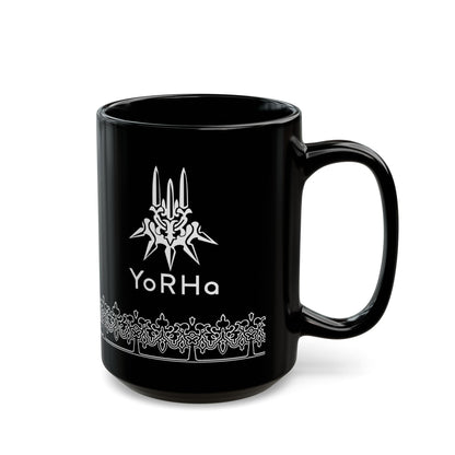 YoRHa NieR Automata 11 & 15oz Black Mug