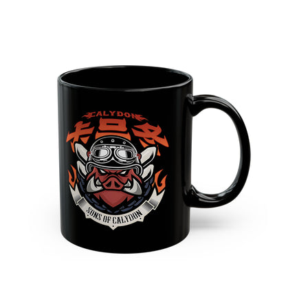 Sons of Calydon from ZZZ 11oz & 15oz Black Mug