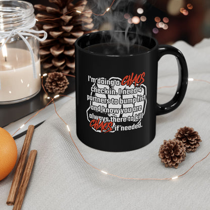 Stranger of paradise forming a party to defeat CHAOS! Final Fantasy Origins 11 & 15 ounce Black Mug