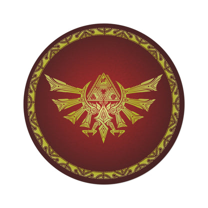 Legend of Zelda Triforce eagle Round Rug 60'' diameter