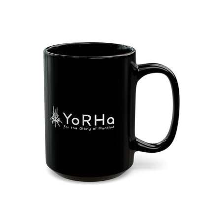 NieR Automata 9S YoRHa 11 & 15oz Black Mug