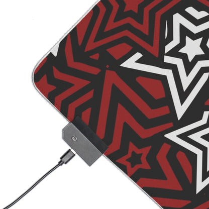 LED Gaming Mouse Pad - Persona 5 UI Design