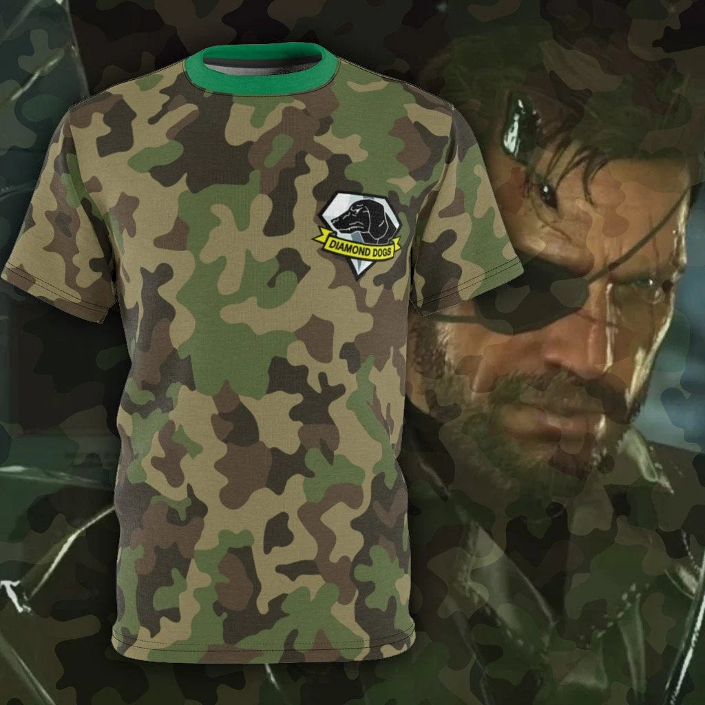 Diamond Dogs Metal Gear T Shirt Unisex